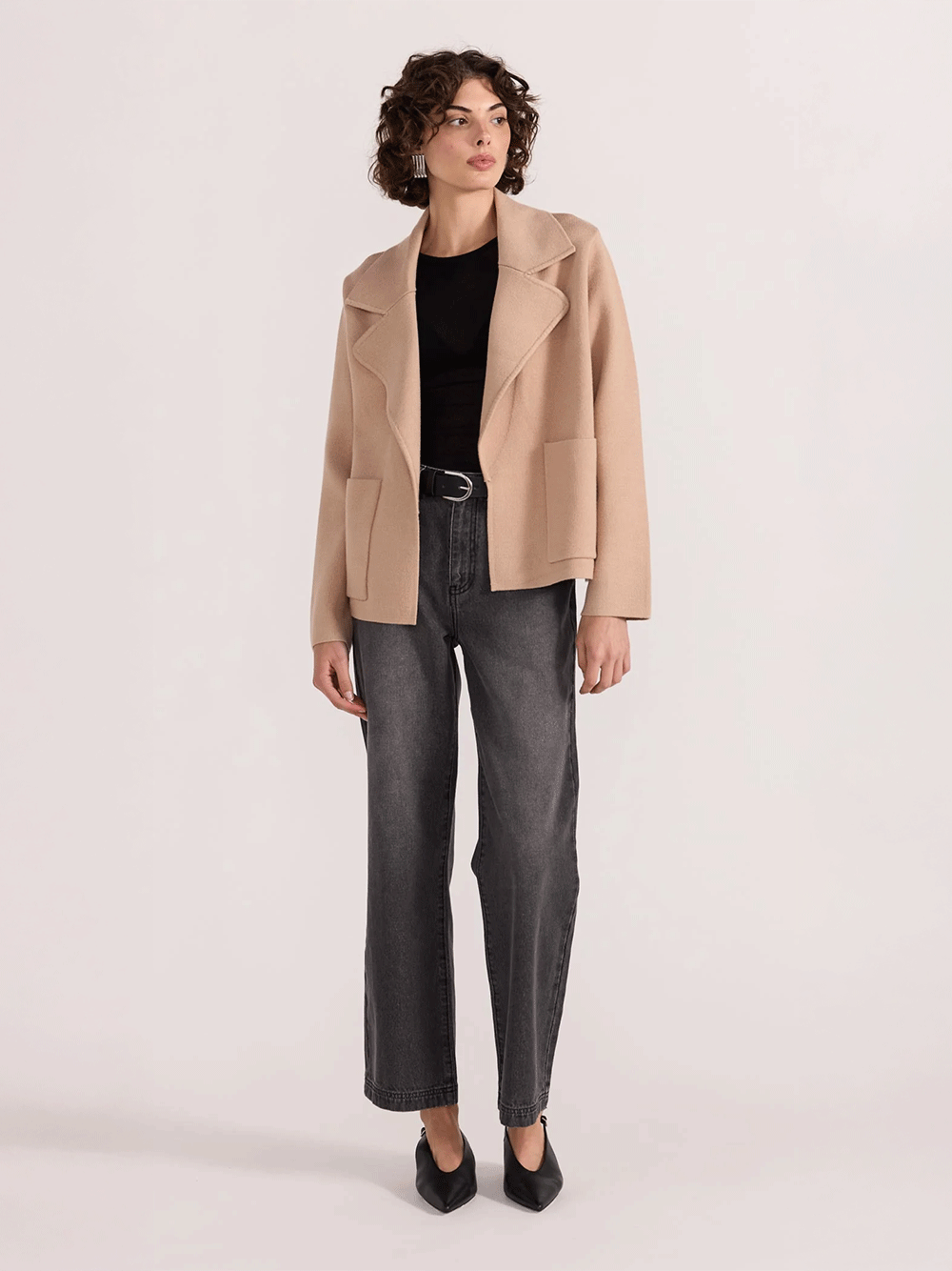 Aiden Crop Coatigan