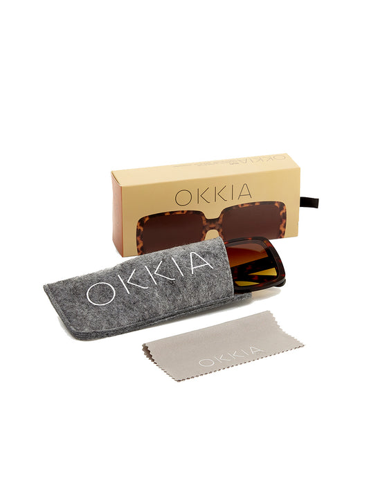 Alessia Sunglasses (OK027) - CLASSIC HAVANA