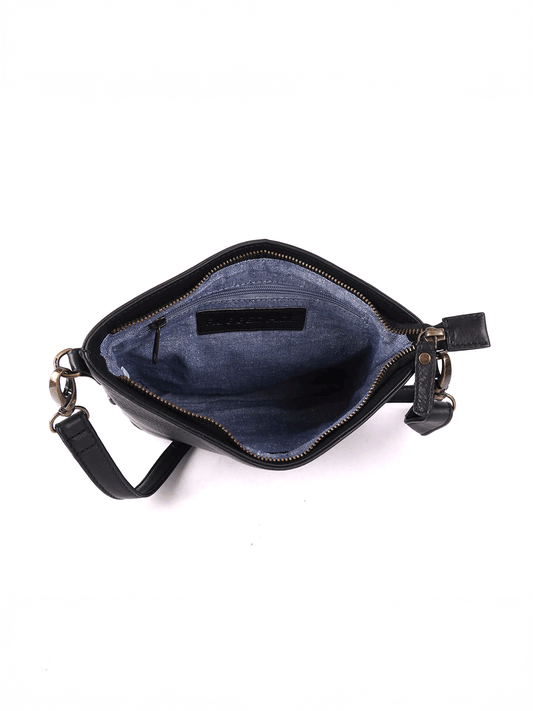 Amsterdam Crossbody Bag - BLACK