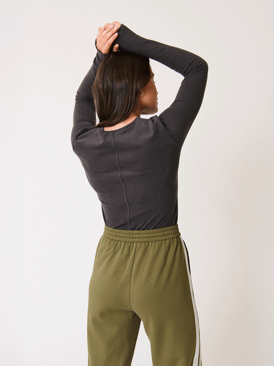 Aspyn Top - CHARCOAL