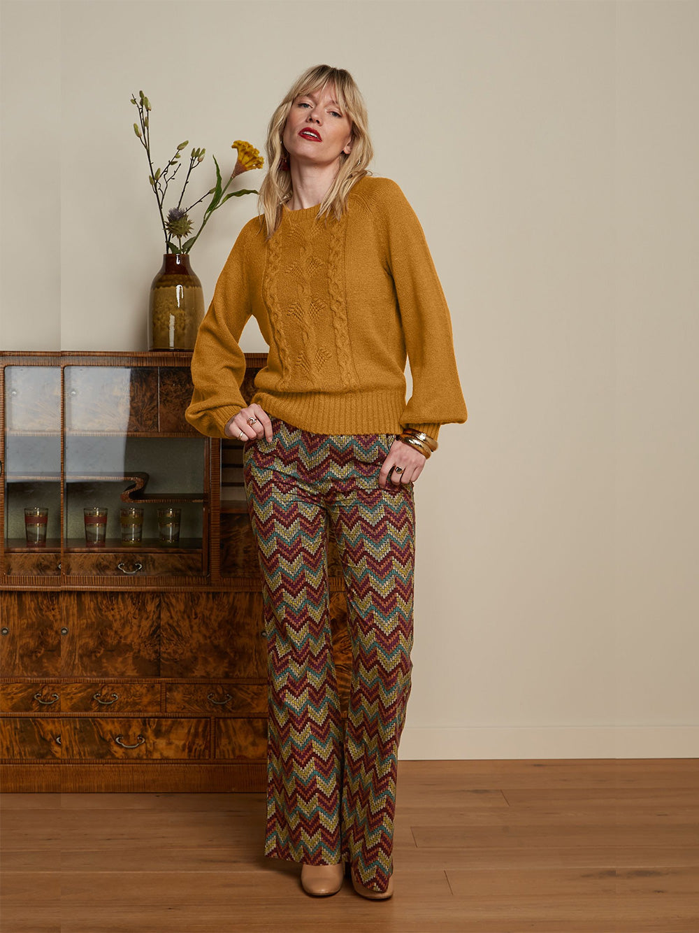 Raglan Top Atlantis - MUSTARD
