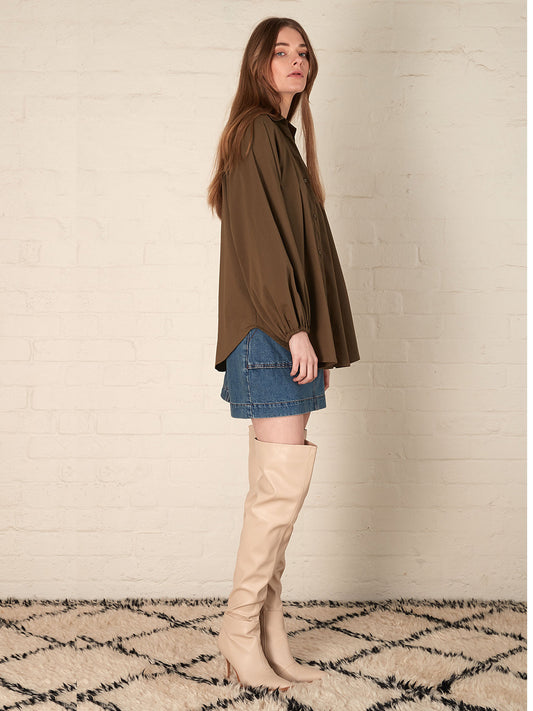 Aurora Shirt - KHAKI