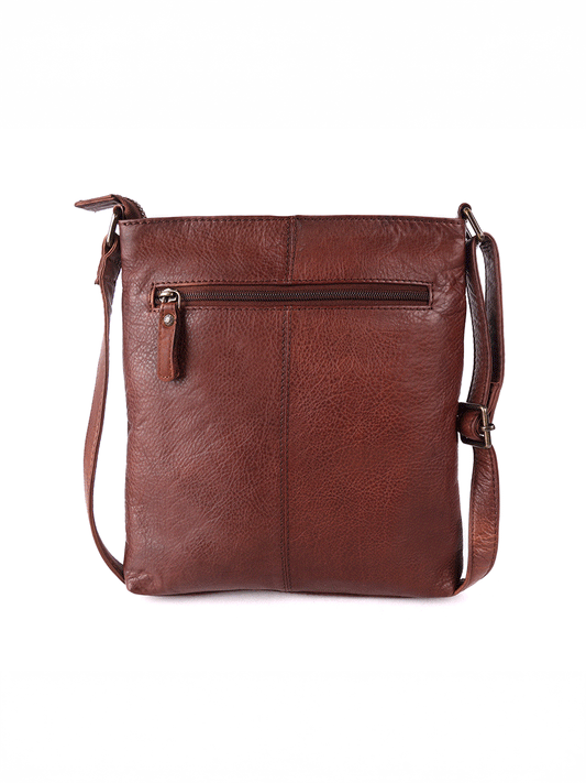 Barcelona Crossbody Bag - BROWN