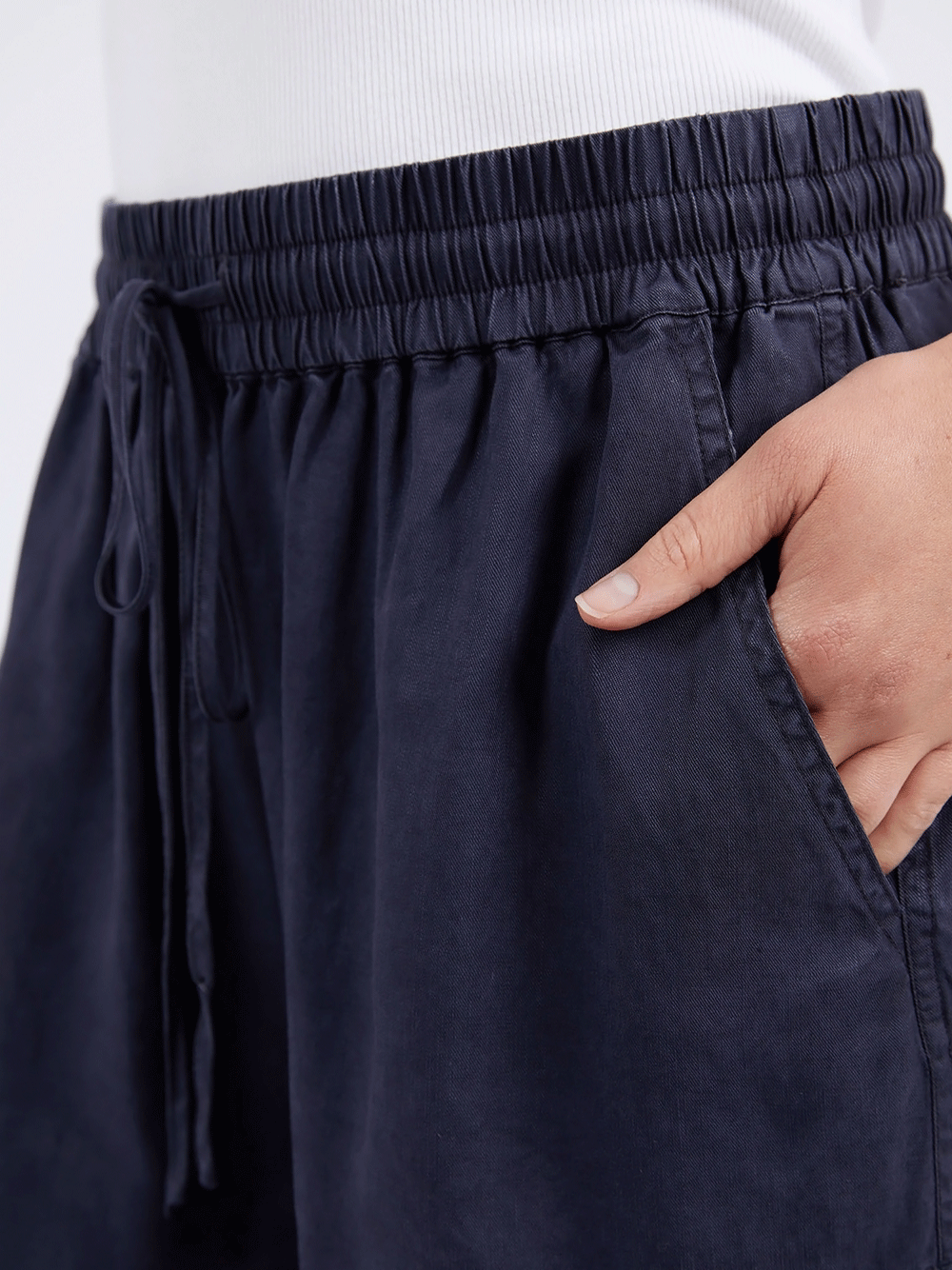 Bliss Washed Short - NAVY