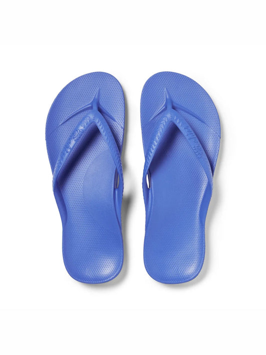 Arch Support Flip Flops - BLUE
