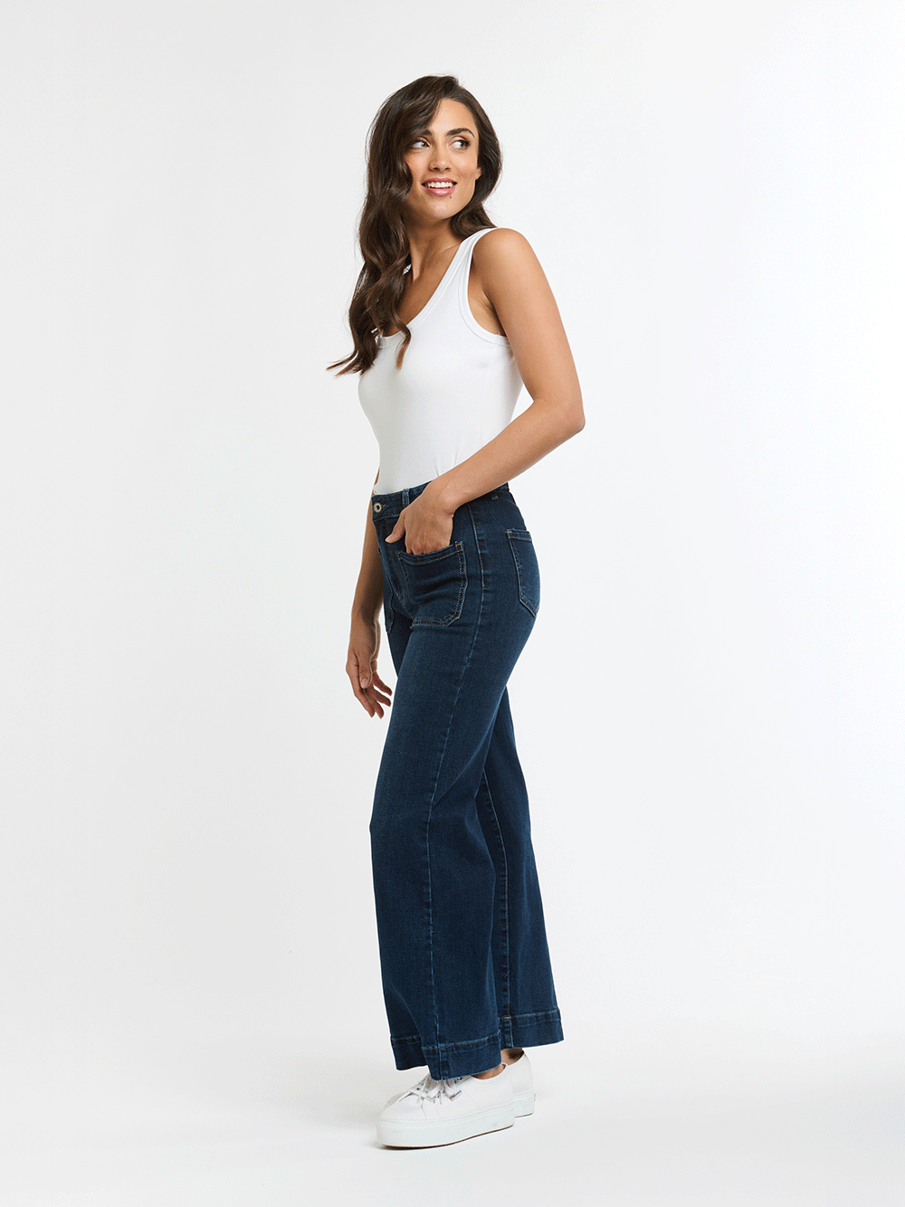 Bobbi 7/8 Denim Jeans