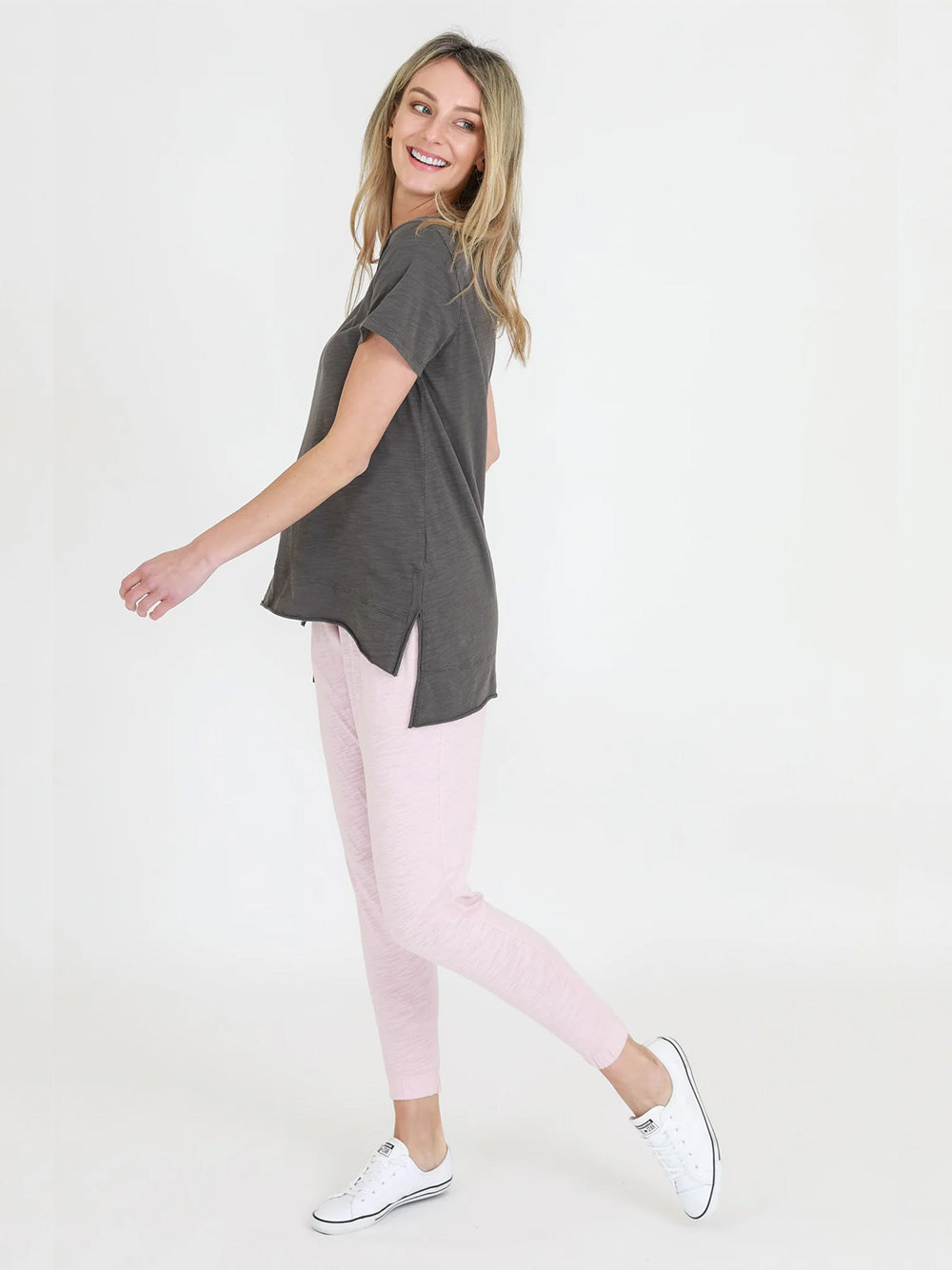 Brighton Tee - CHARCOAL