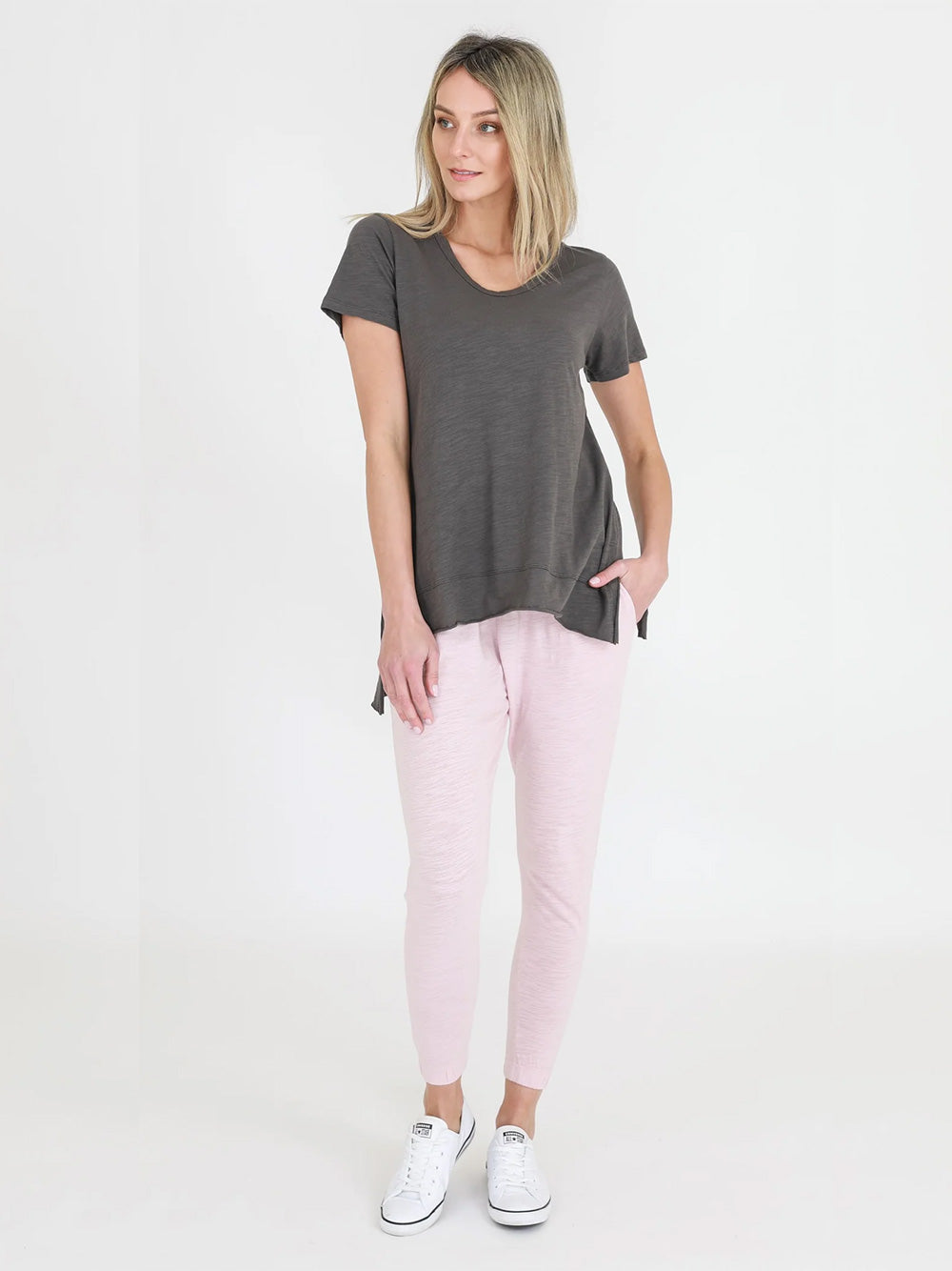 Brighton Tee - CHARCOAL