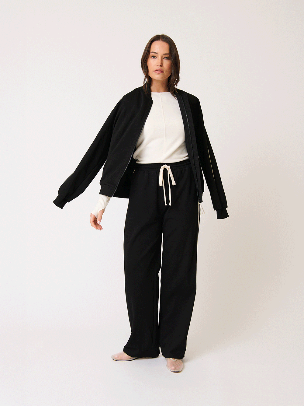 Brooke Bomber - BLACK