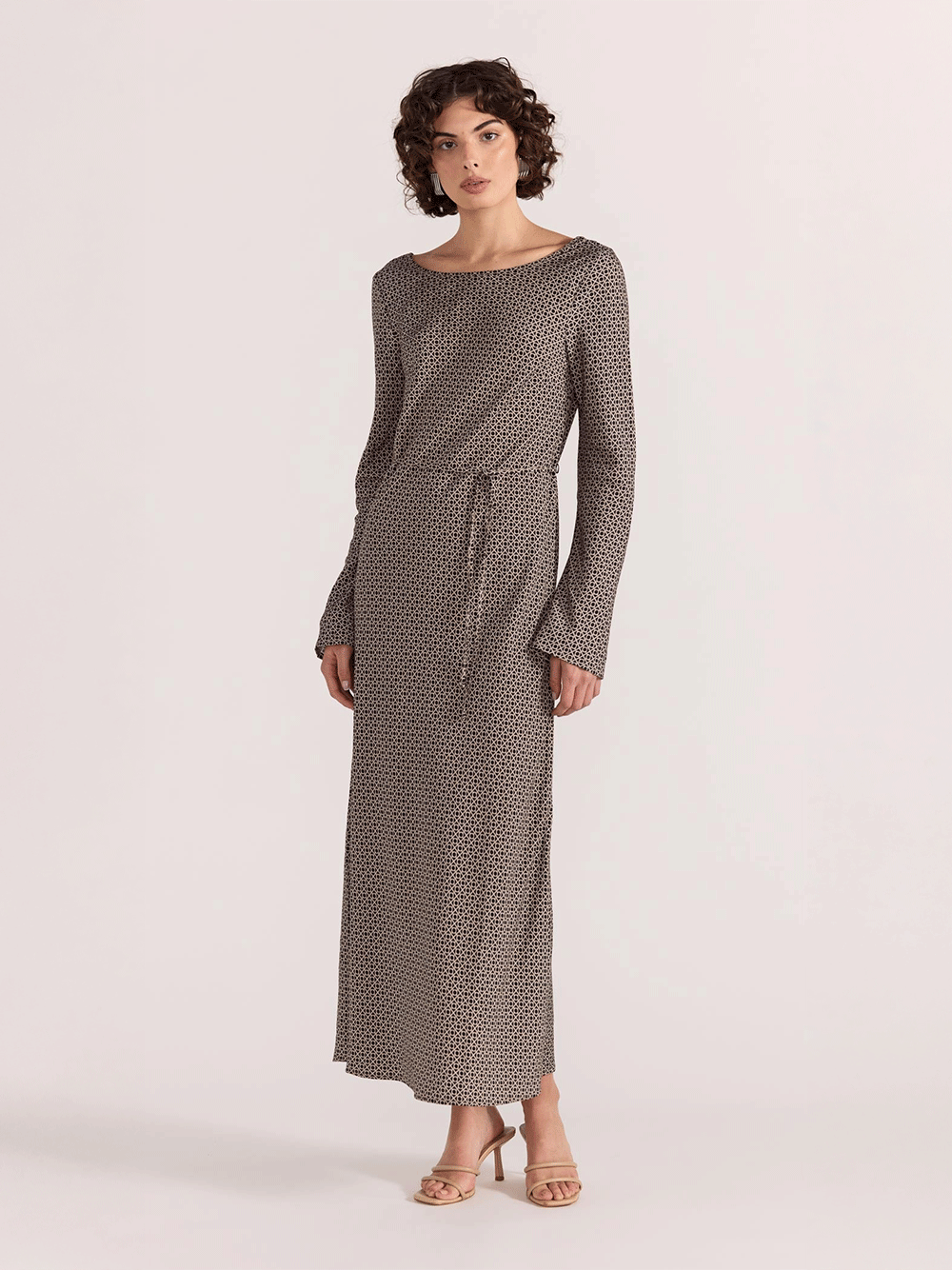 Calla Bias Midi Dress