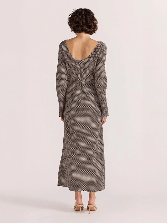 Calla Bias Midi Dress