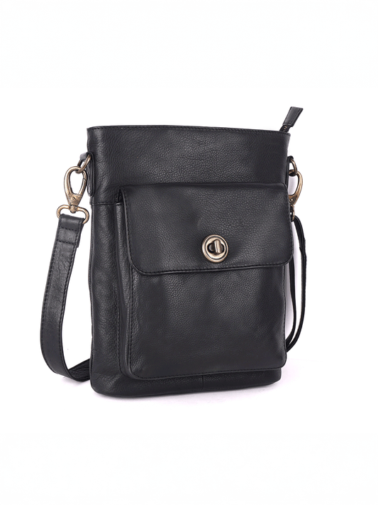 Casablanca Crossbody Bag - BLACK