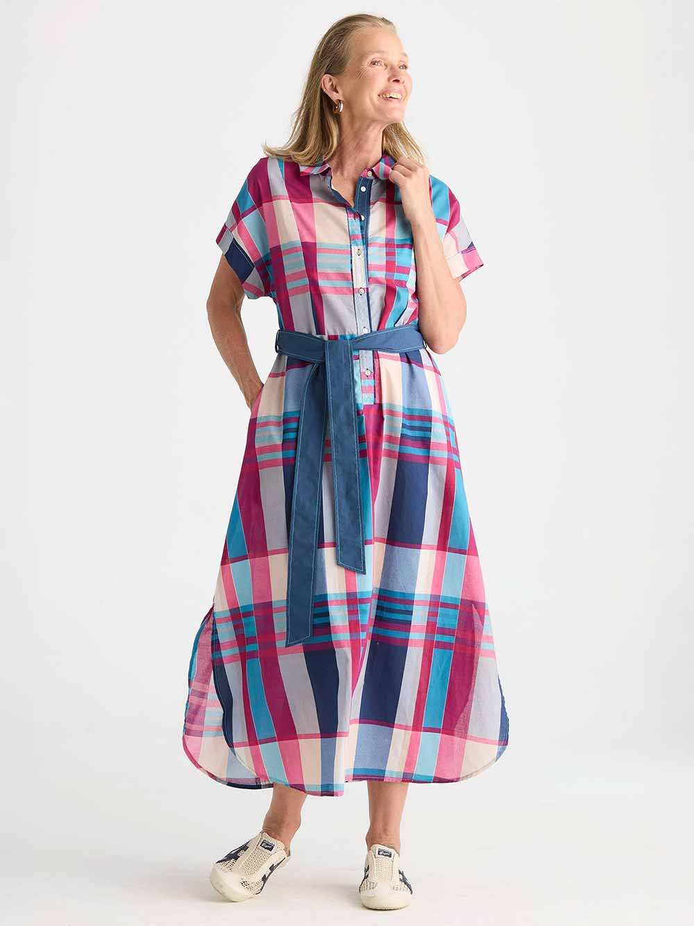 Checked Dress