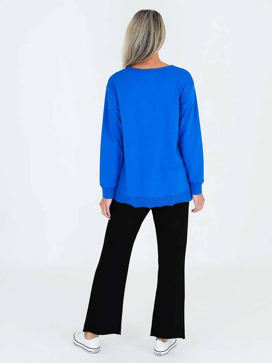 Ulverstone Sweater - SUPERSONIC BLUE