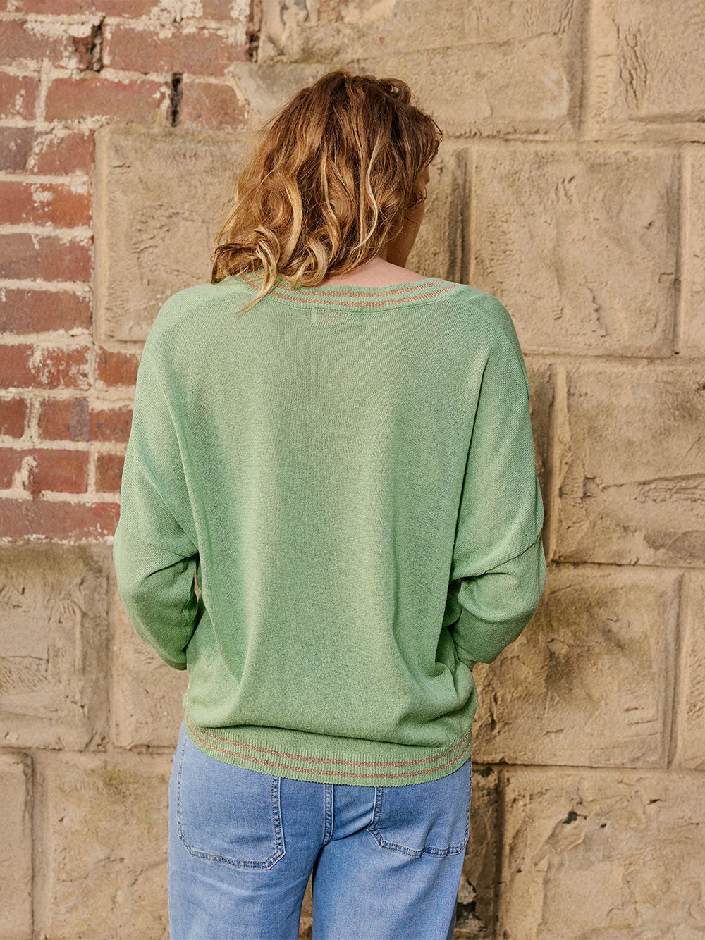 Lurex College Knit - MENTA