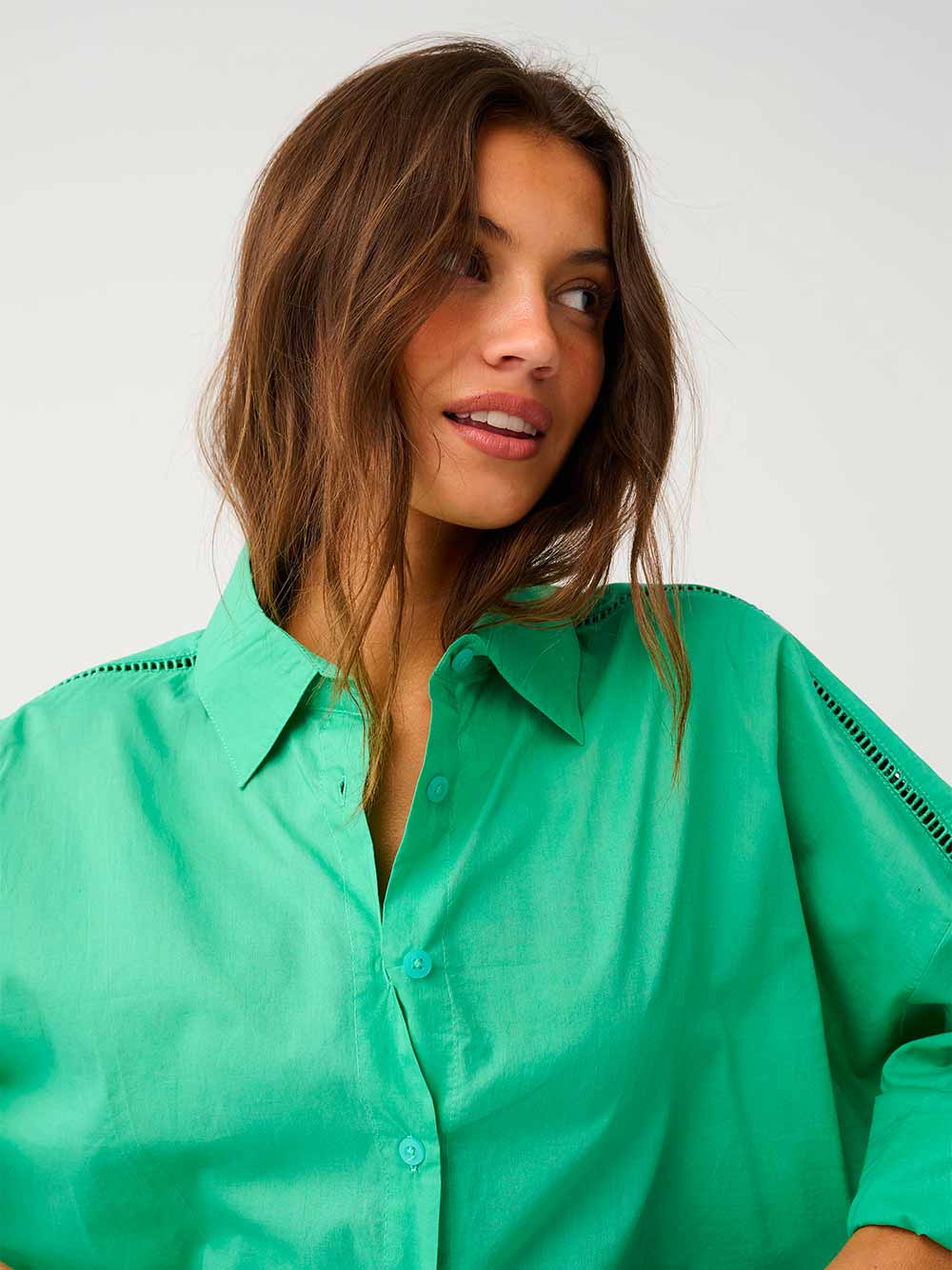 Cove Shirt - Emerald