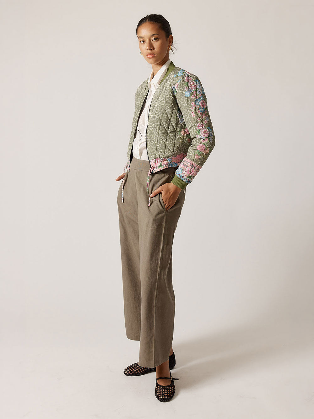 Daisy Duke Jacket - OLIVE