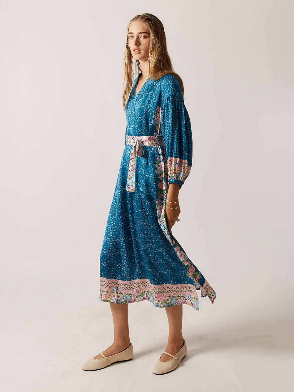 Daisy Duke Maxi Dress - NAVY