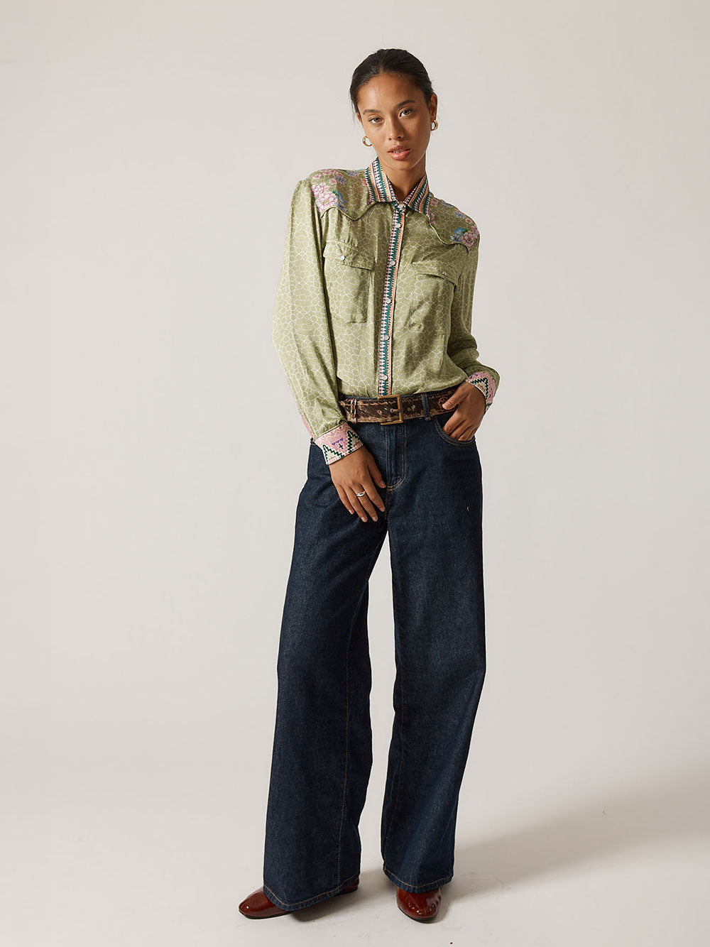 Daisy Duke Shirt - OLIVE