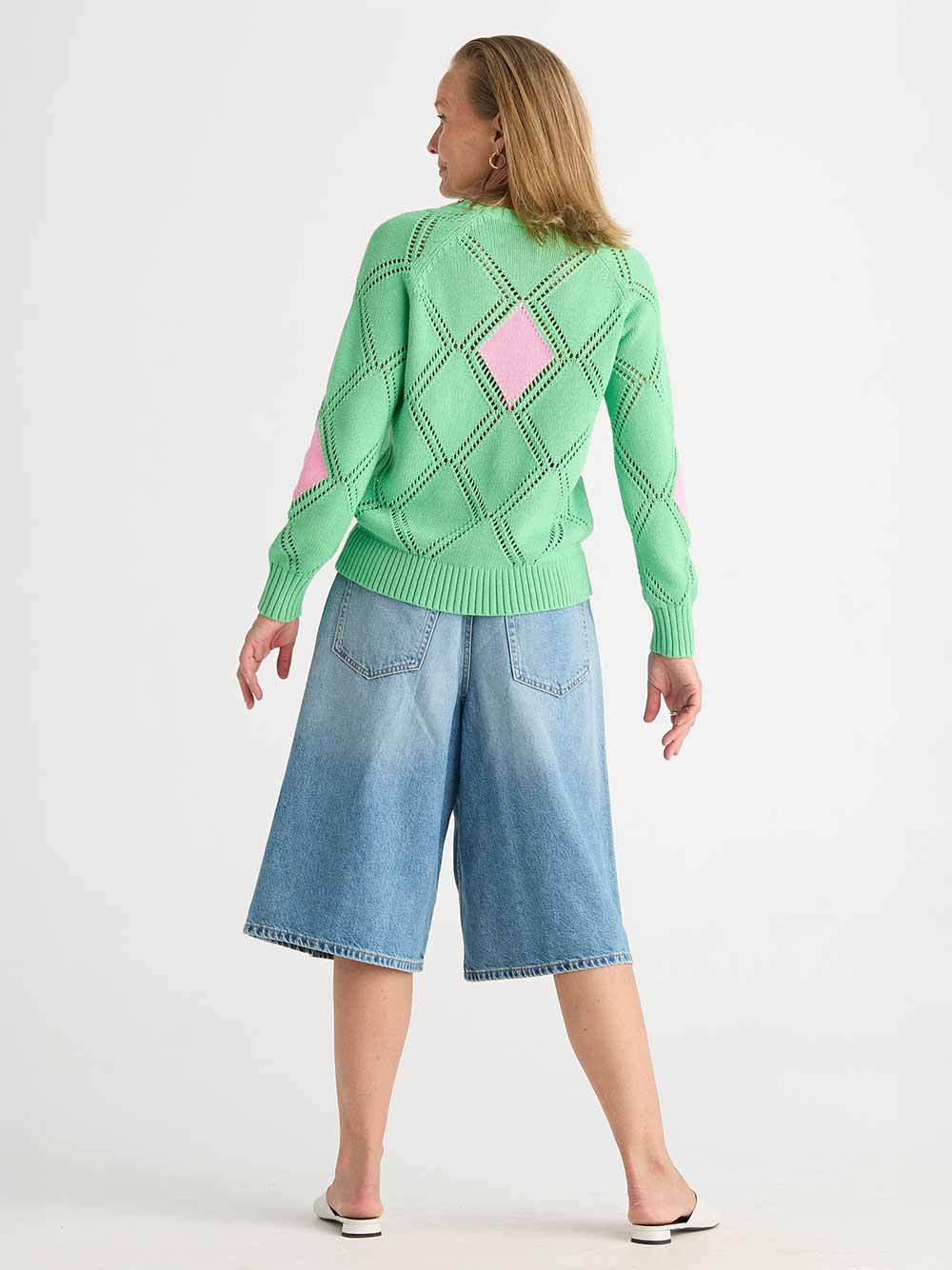 Diamond Detail Jumper - MINT