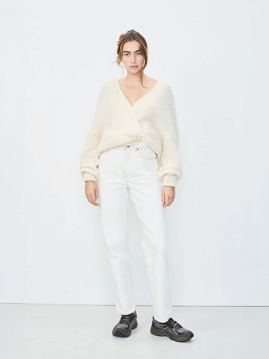 East Cardigan - MOTHER OF PEARL MELANGE