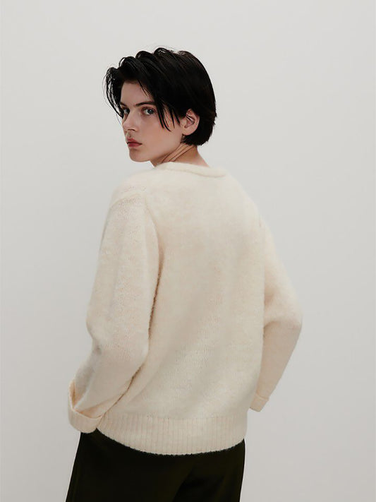 East Button Cardigan - MOTHER OF PEARL