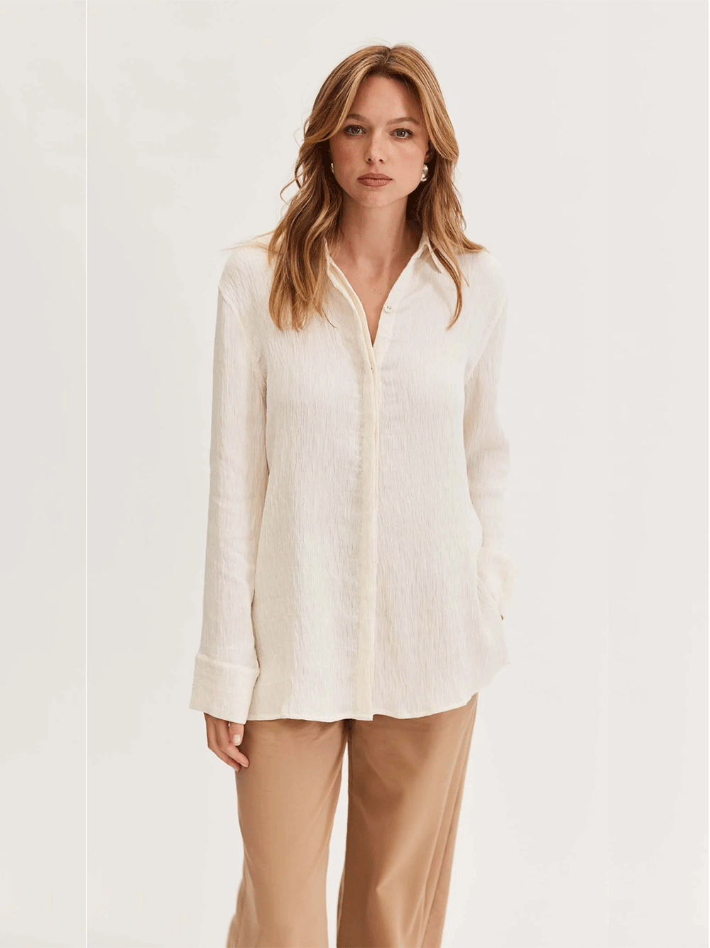 Elena Textured Shirt