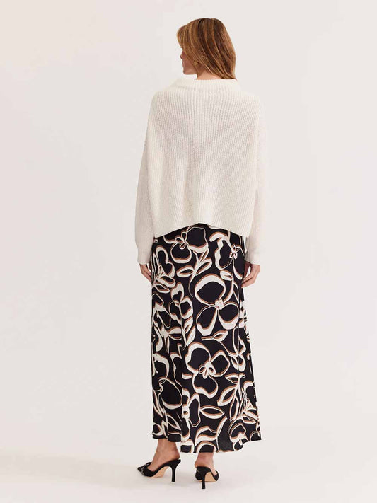 Elin Bias Slip Skirt