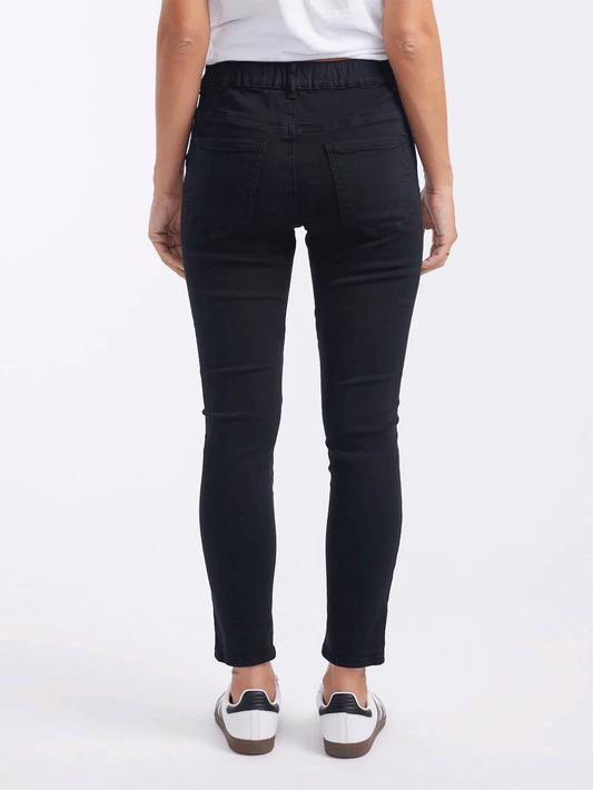 Emma Denim Jeans - BLACK