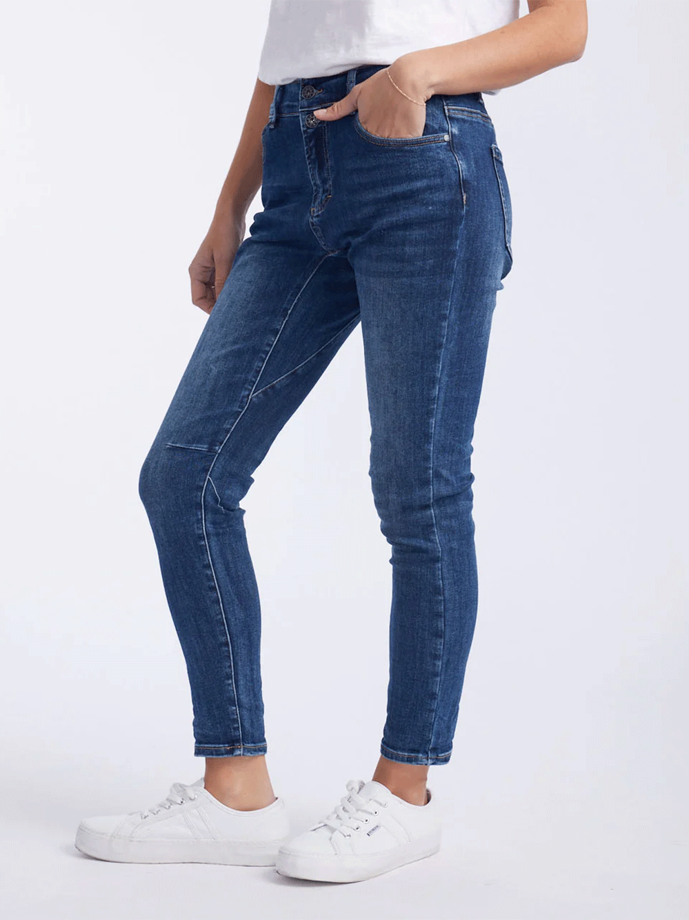 Emma Denim Jeans - DARK WASH
