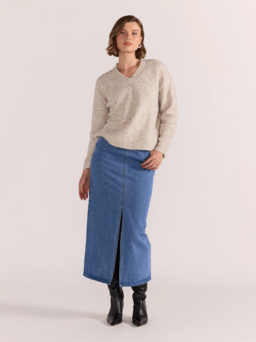 Esme V-Neck Jumper