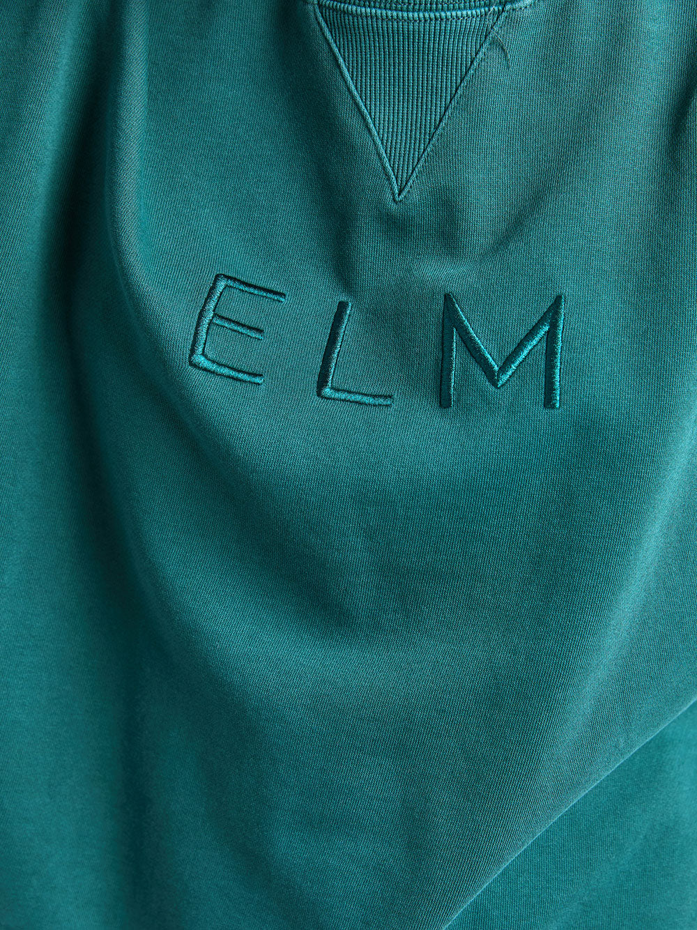 Established Crew Neck Sweater - TEAL