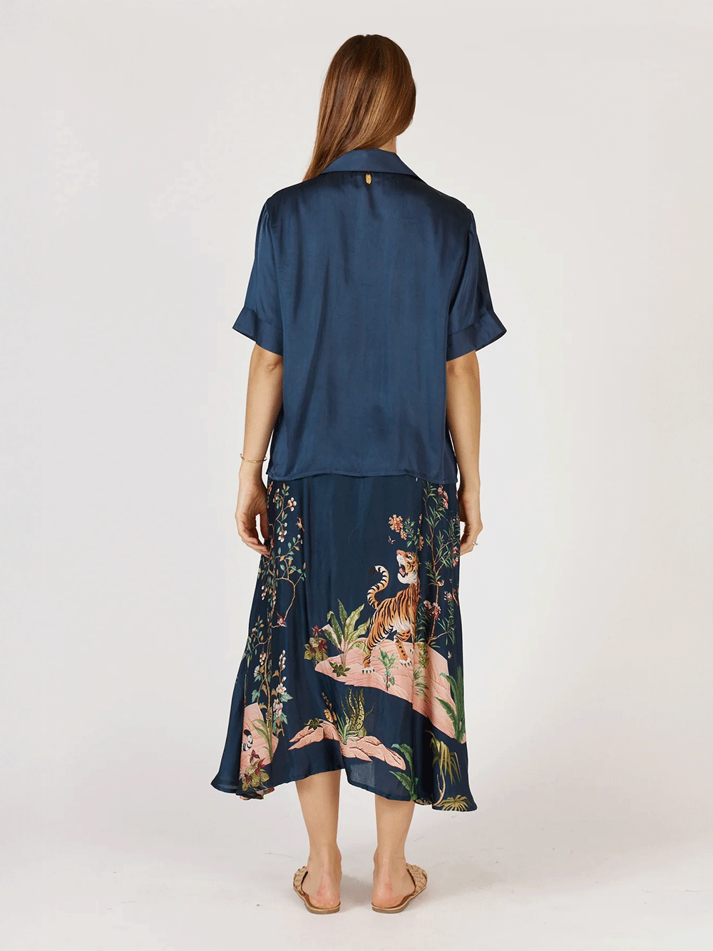 Georgia Shirt - NAVY