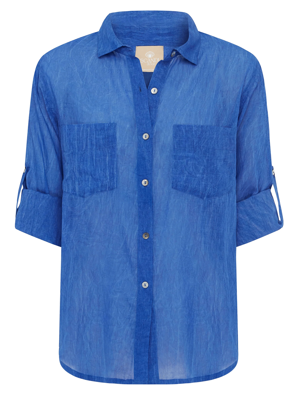 Hailey Shirt - ROYAL NAVY