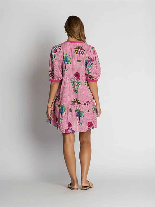 Hampton Dress - BERRY