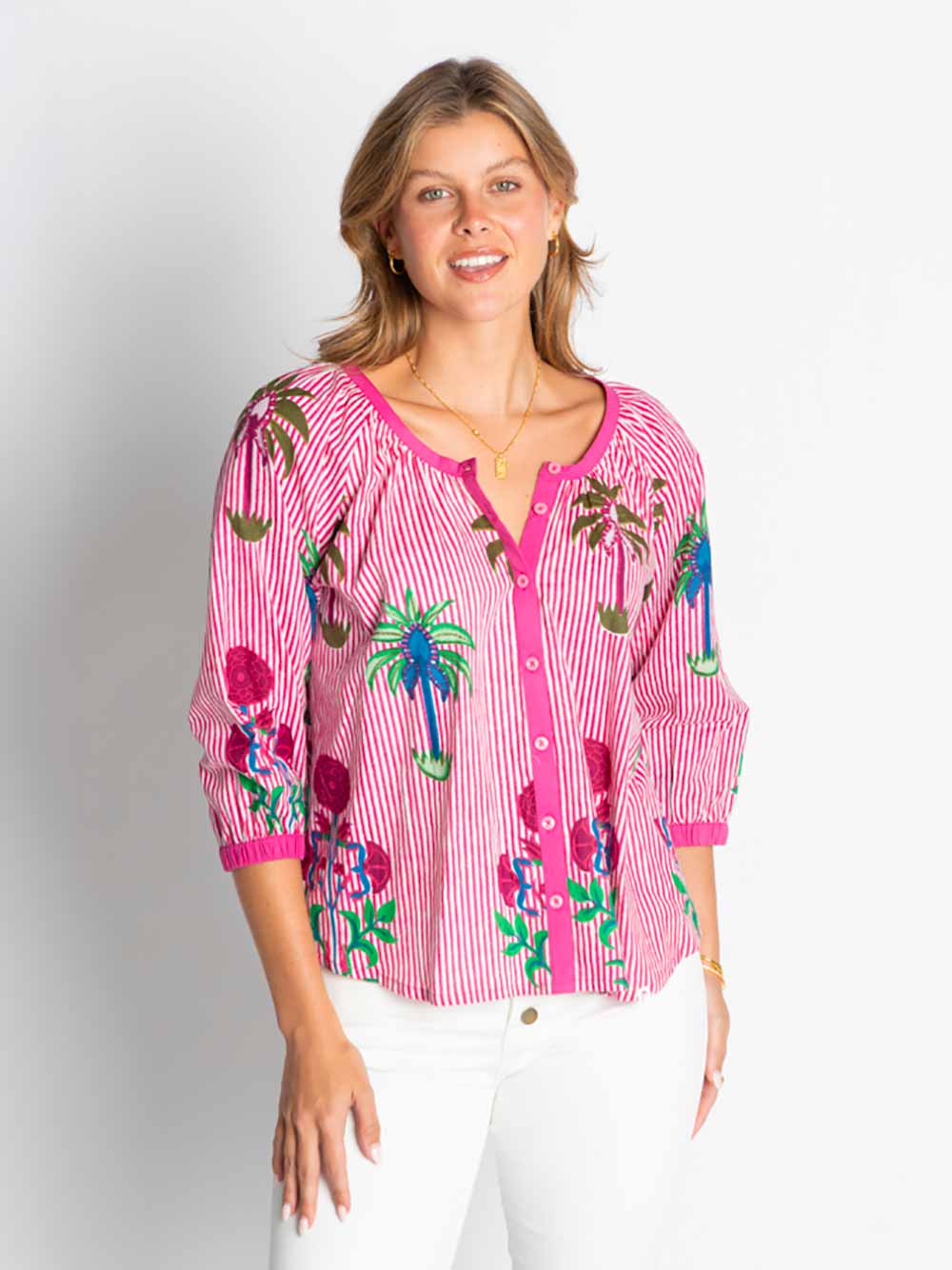 Hampton Shirt - BERRY