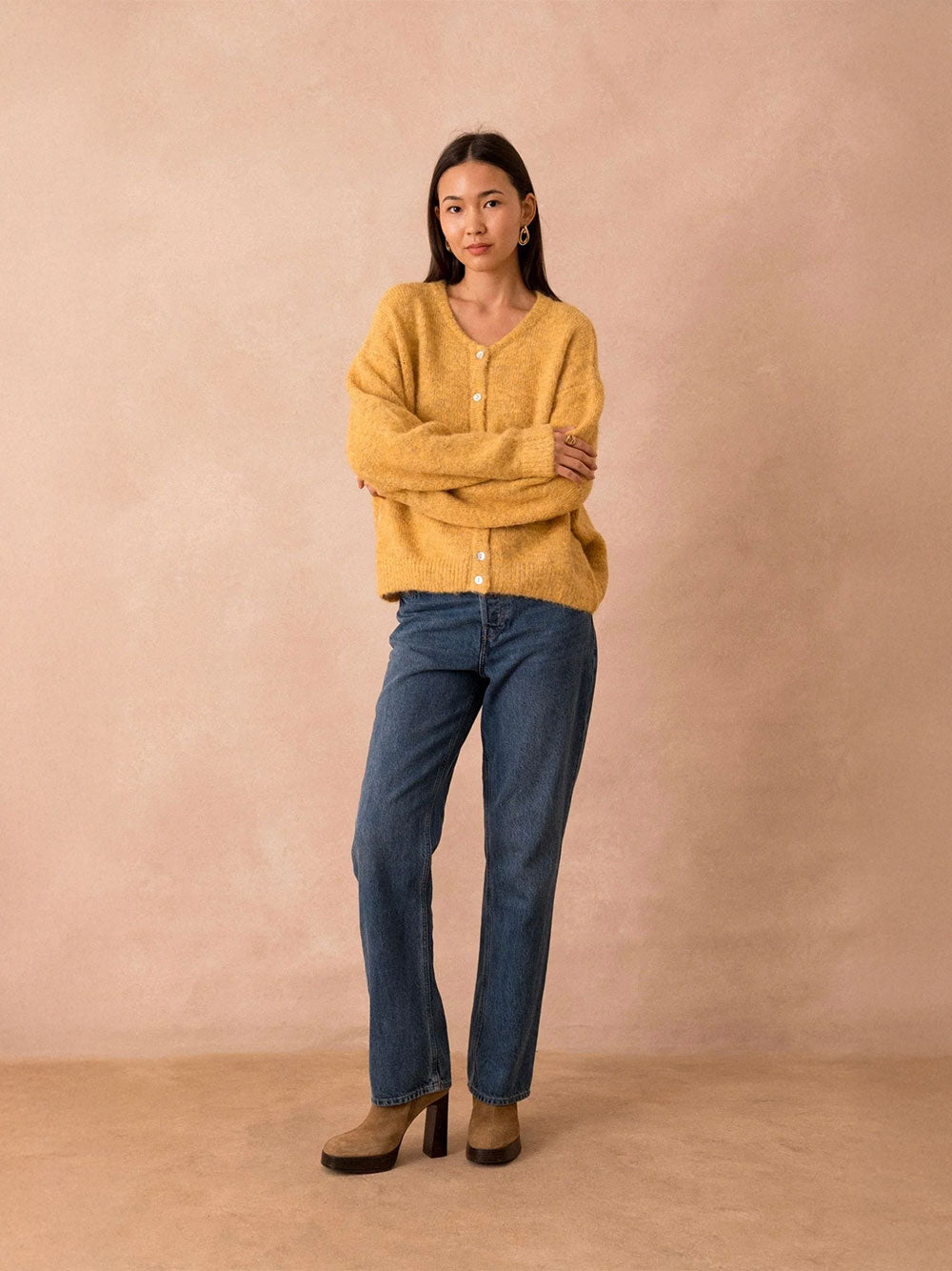 Lala Cardigan - OCHRE