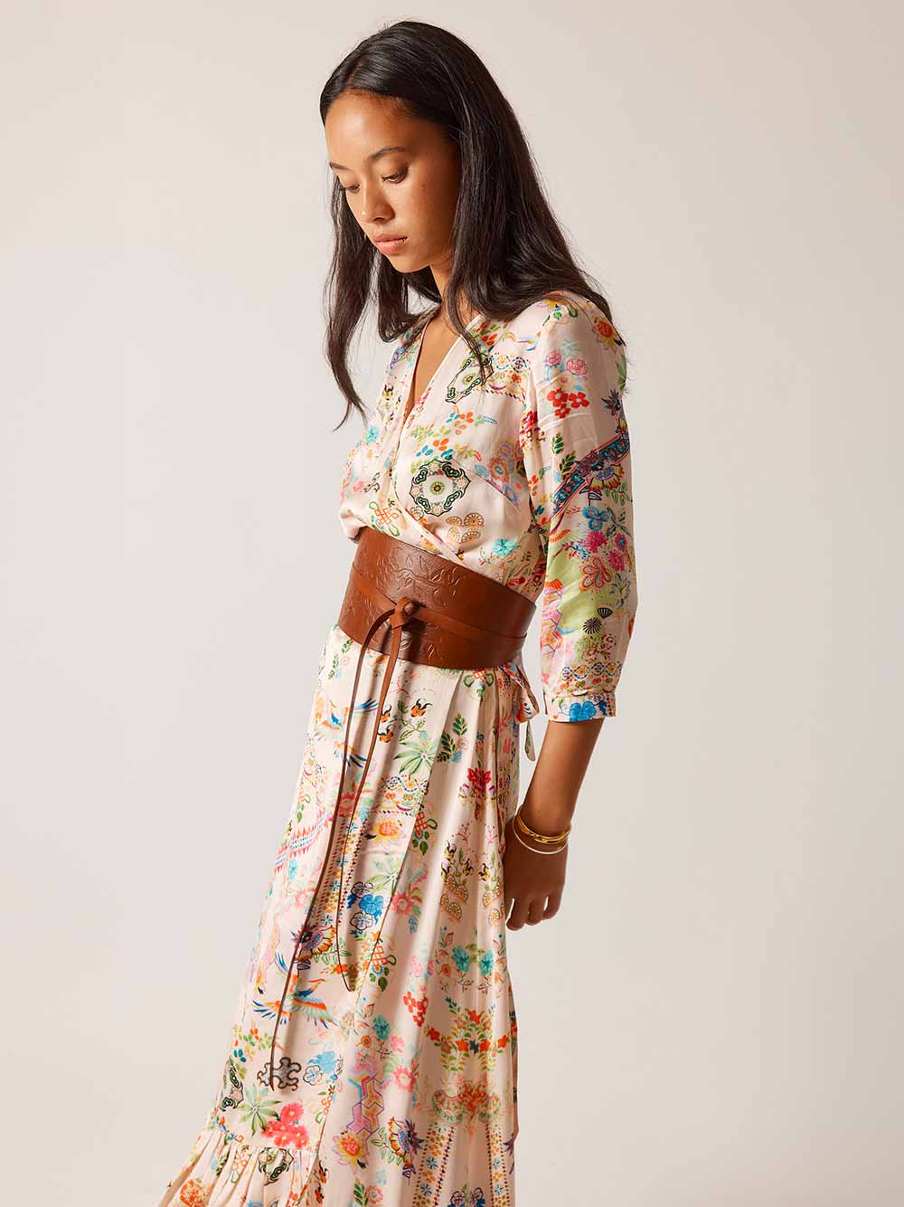 Lala Wrap Dress - PINK