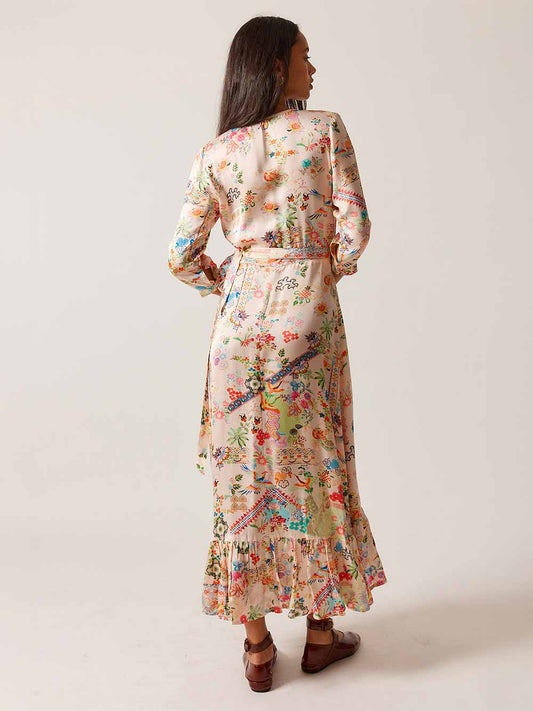 Lala Wrap Dress - PINK