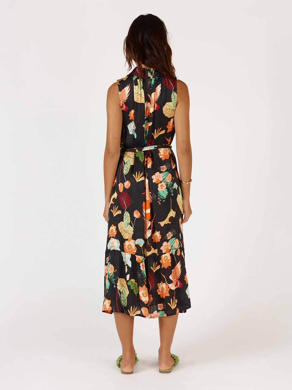 Laurasia Halter Dress - BLACK