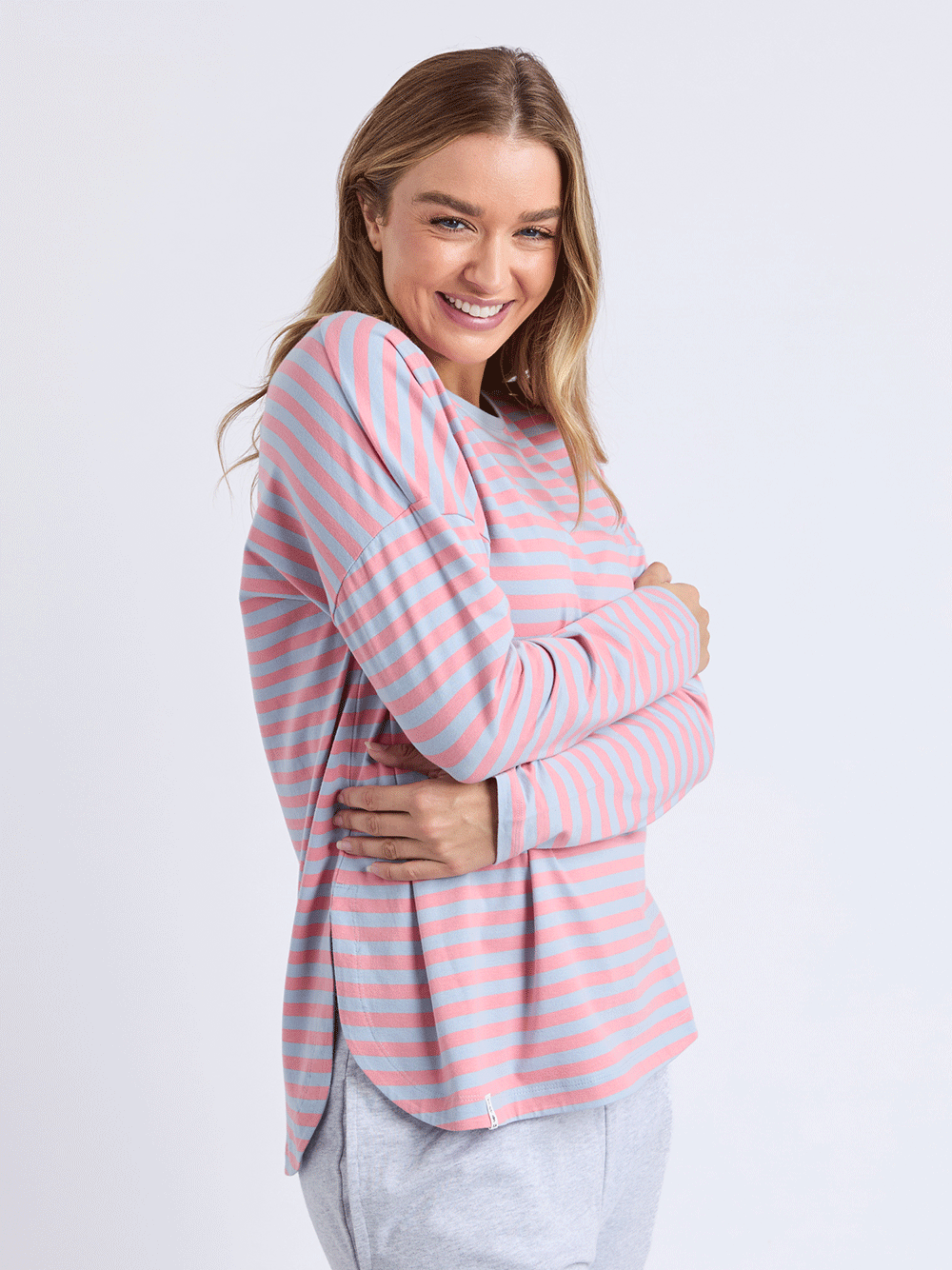 Lauren Long Sleeve Stripe Tee