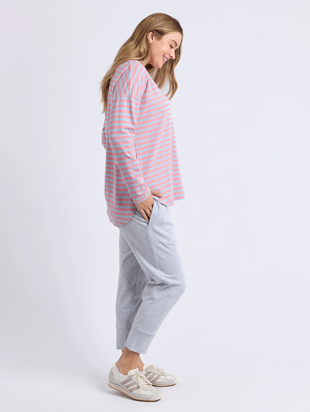 Lauren Long Sleeve Stripe Tee