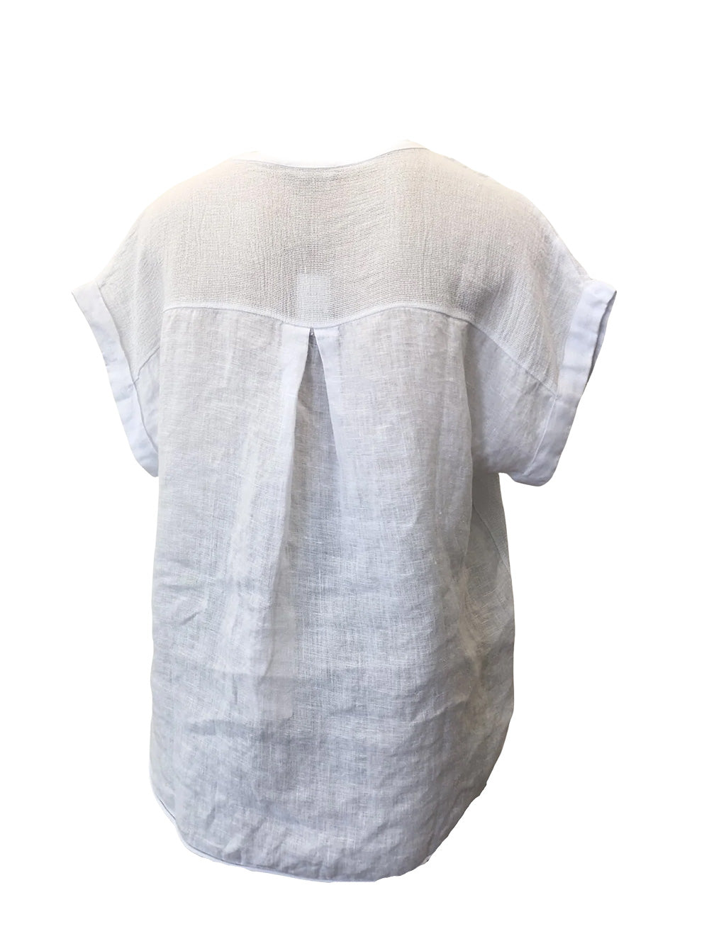Linen Top - WHITE