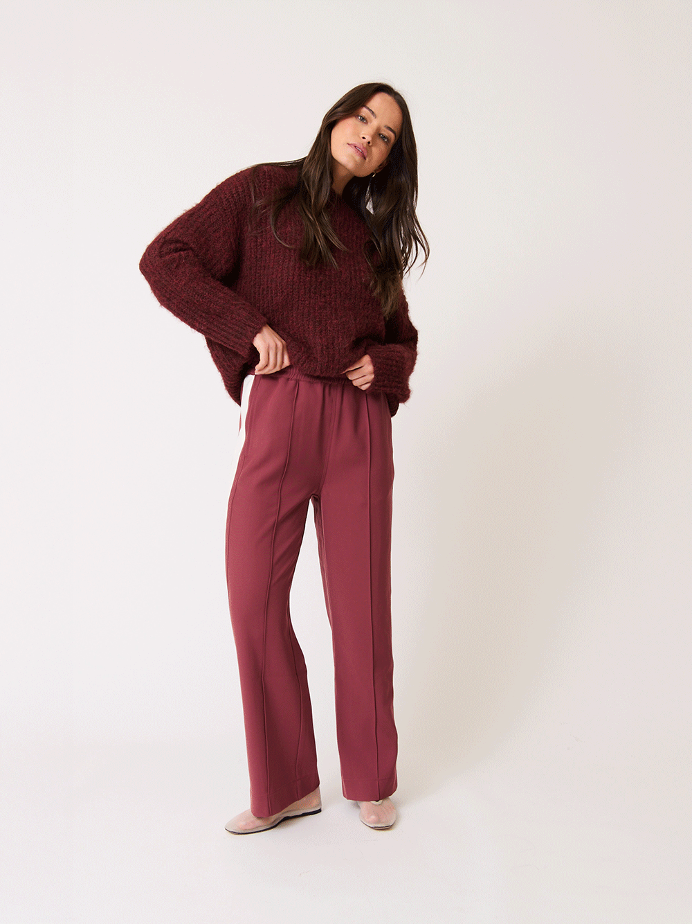 Indica Pant - PLUM