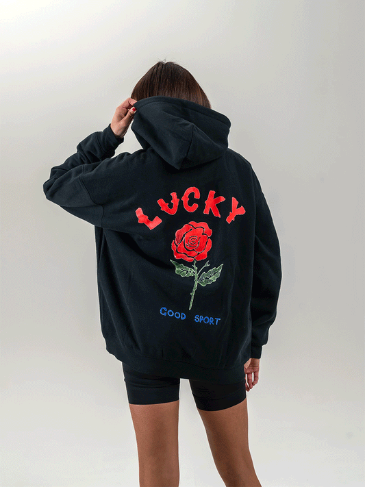 Lucky Hoodie - BLACK