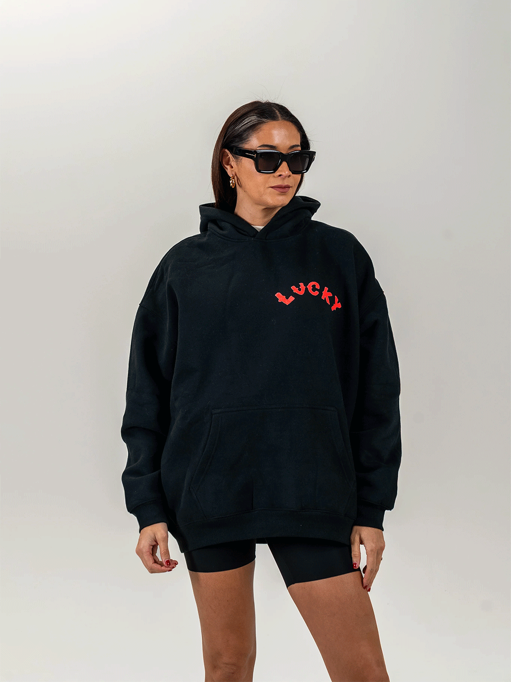 Lucky Hoodie - BLACK