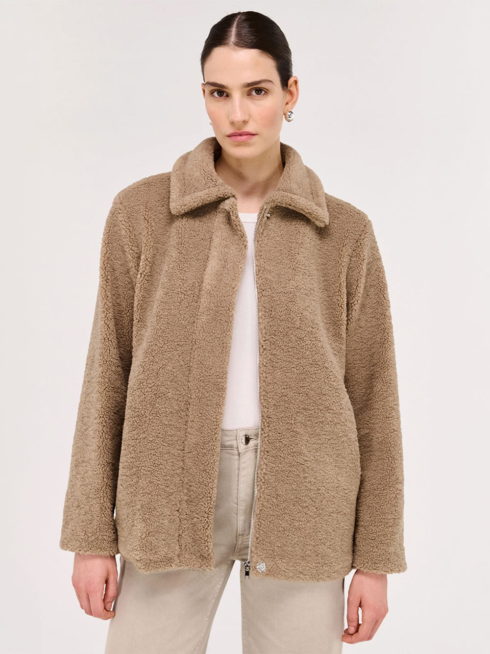 Margo Longline Sherpa Jacket
