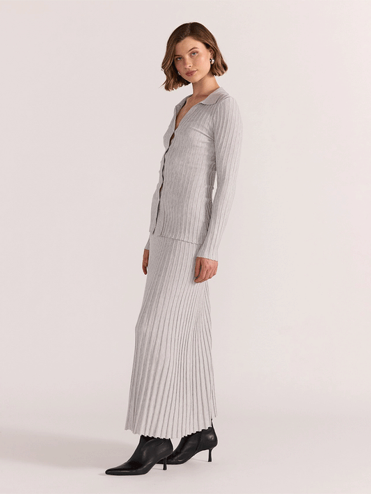 Marlow Ribbed Polo Top