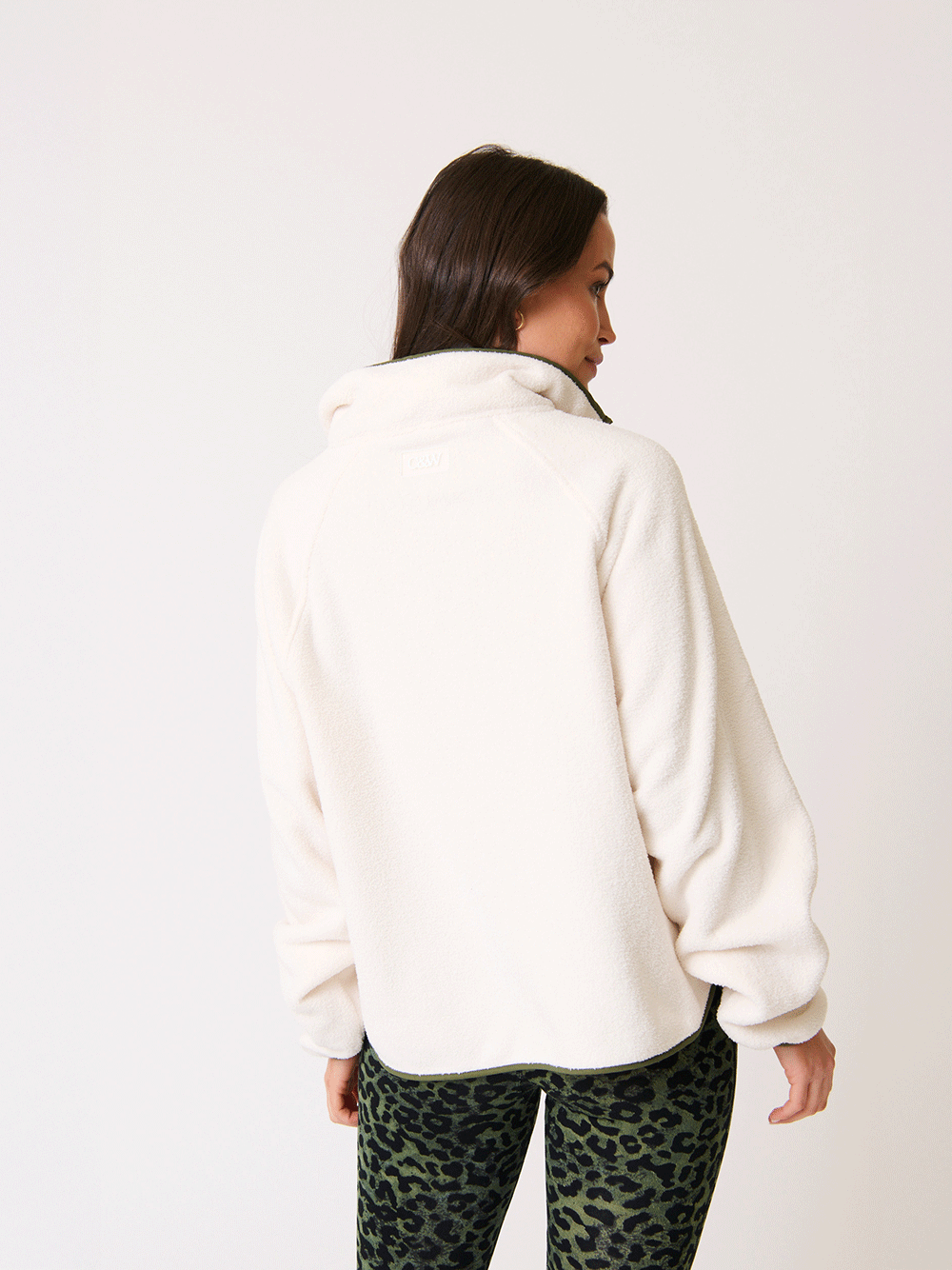 Mattie Pullover - CREAM/KHAKI