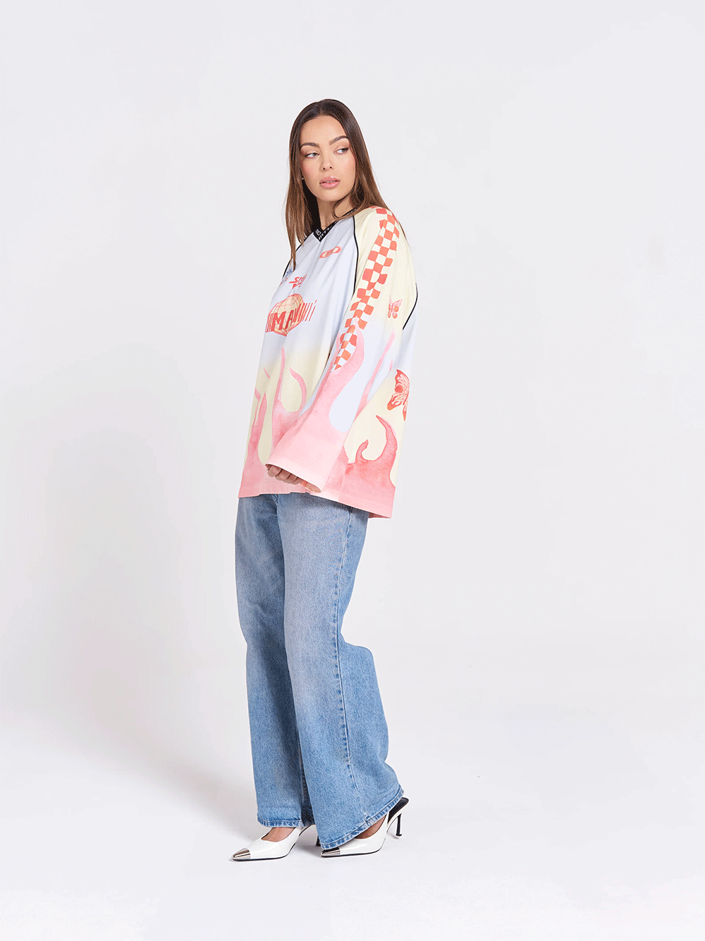 MLT Moto Long Sleeve Top